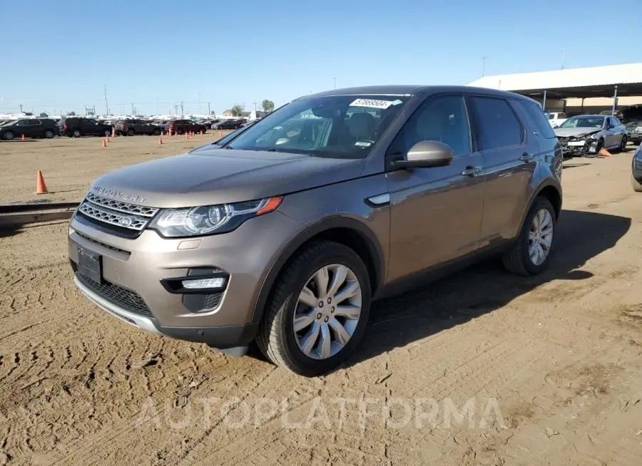 LAND ROVER DISCOVERY 2015 vin SALCR2BG0FH538354 from auto auction Copart