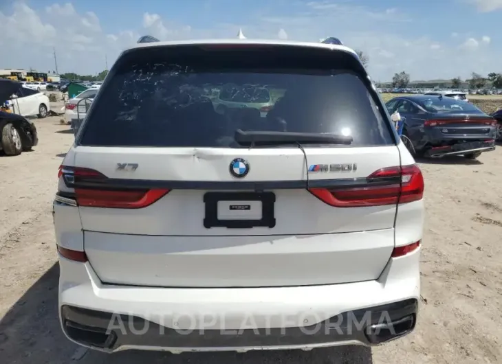 BMW X7 M50I 2020 vin 5UXCX6C0XL9D38031 from auto auction Copart