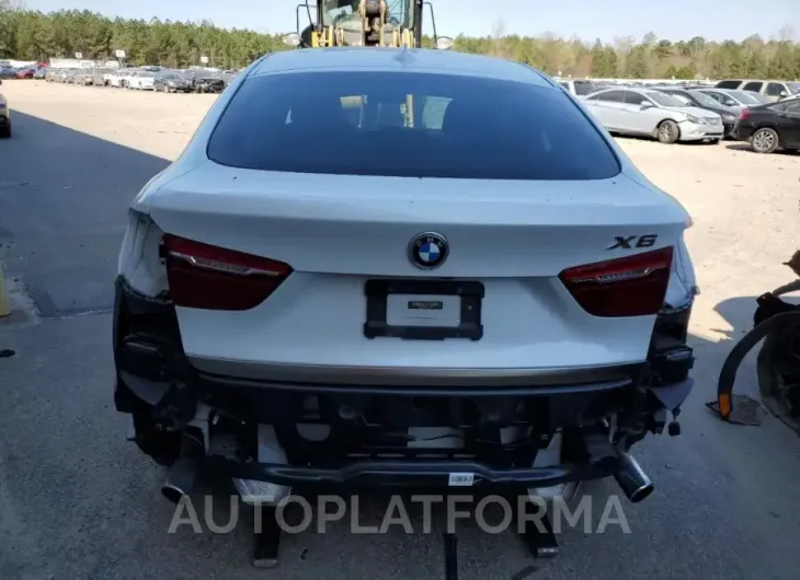 BMW X6 XDRIVE3 2017 vin 5UXKU2C39H0U28920 from auto auction Copart