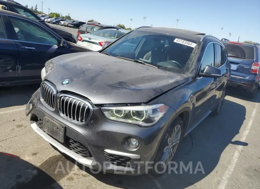 BMW X1 XDRIVE2 2017 vin WBXHT3C30H5F74927 from auto auction Copart