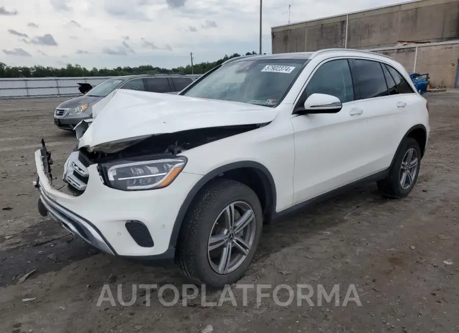 MERCEDES-BENZ GLC 300 4M 2022 vin W1N0G8EBXNV368645 from auto auction Copart