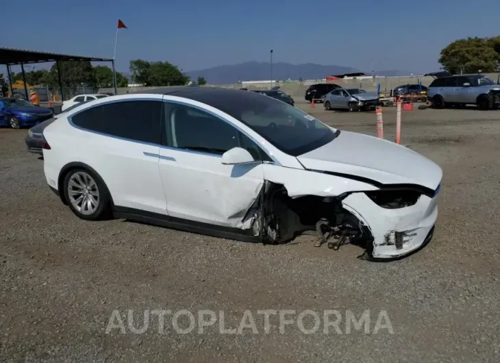 TESLA MODEL X 2016 vin 5YJXCAE26GF008671 from auto auction Copart