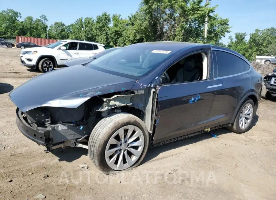 TESLA MODEL X 2018 vin 5YJXCAE29JF102261 from auto auction Copart