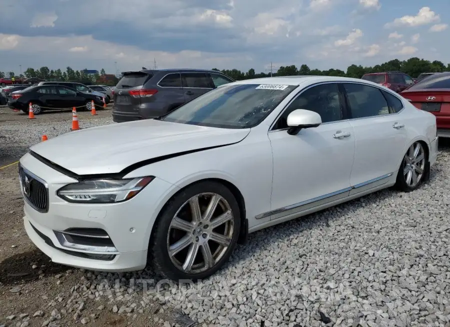 VOLVO S90 T6 INS 2018 vin LVY992ML7JP008904 from auto auction Copart