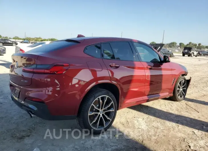 BMW X4 XDRIVE3 2020 vin 5UX2V1C0XLLE67572 from auto auction Copart