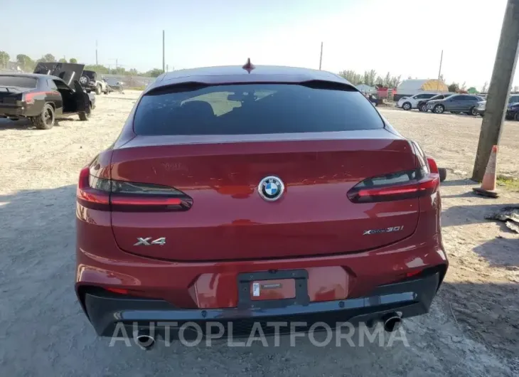 BMW X4 XDRIVE3 2020 vin 5UX2V1C0XLLE67572 from auto auction Copart