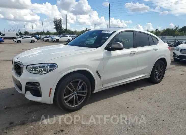 BMW X4 XDRIVEM 2020 vin 5UX2V5C08L9B05941 from auto auction Copart