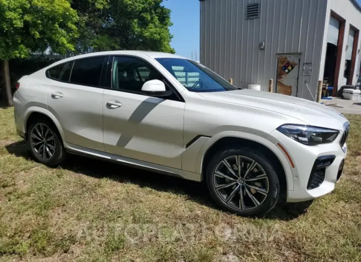 BMW X6 XDRIVE4 2022 vin 5UXCY6C05N9L73704 from auto auction Copart