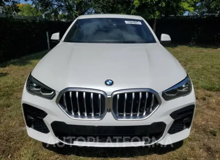 BMW X6 XDRIVE4 2022 vin 5UXCY6C05N9L73704 from auto auction Copart