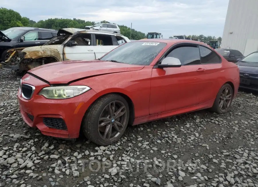 BMW M235I 2015 vin WBA1J7C56FV253902 from auto auction Copart