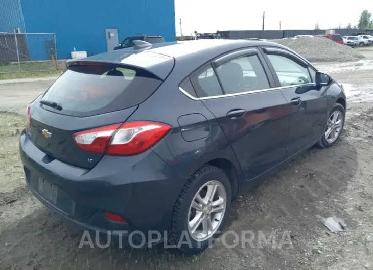 CHEVROLET CRUZE LT 2018 vin 3G1BE6SM7JS558749 from auto auction Copart