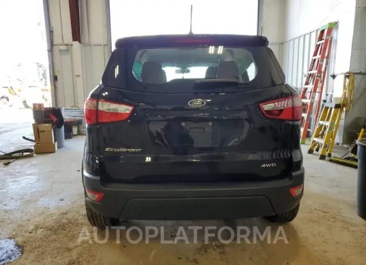 FORD ECOSPORT S 2018 vin MAJ6P1SL4JC204857 from auto auction Copart