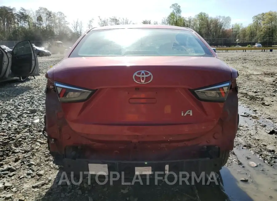 TOYOTA YARIS IA 2018 vin 3MYDLBYV5JY318354 from auto auction Copart