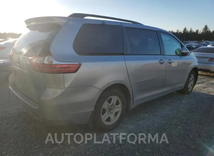 TOYOTA SIENNA LE 2017 vin 5TDJZ3DC9HS160662 from auto auction Copart