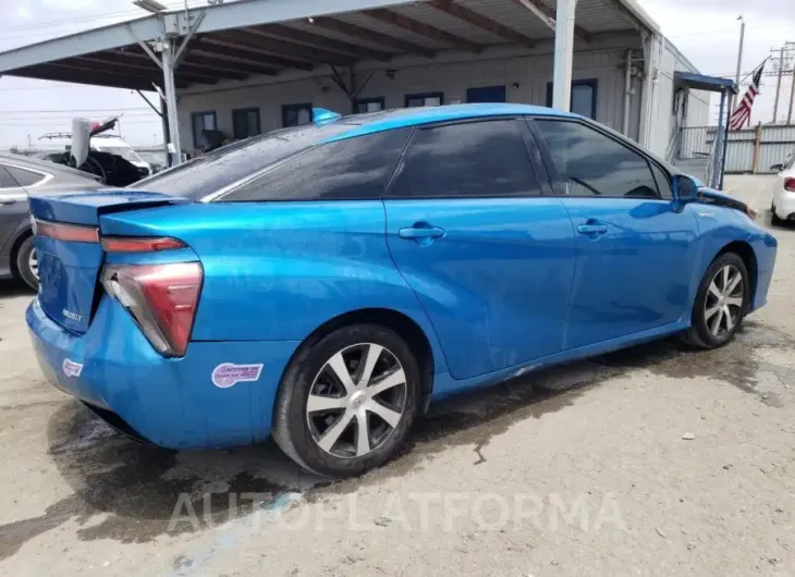 TOYOTA MIRAI 2018 vin JTDBVRBD4JA005034 from auto auction Copart