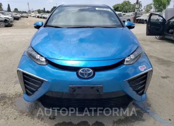 TOYOTA MIRAI 2018 vin JTDBVRBD4JA005034 from auto auction Copart