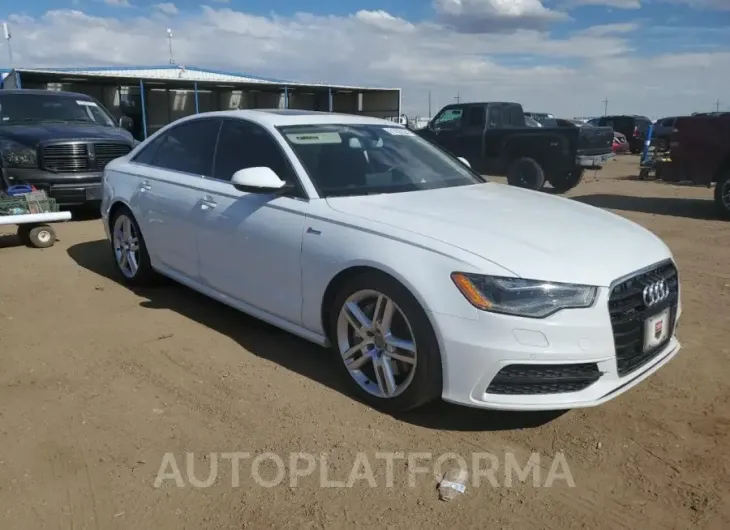 AUDI A6 PRESTIG 2015 vin WAUHGAFC8FN021676 from auto auction Copart