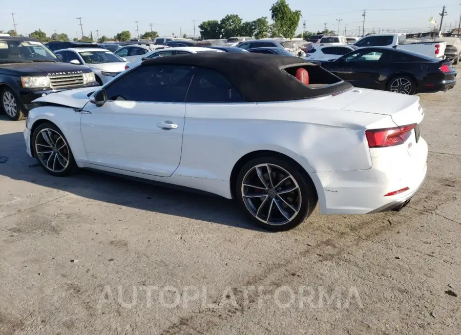 AUDI S5 PREMIUM 2018 vin WAUY4GF59JN004438 from auto auction Copart