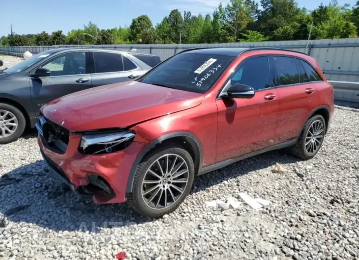 MERCEDES-BENZ GLC 300 2019 vin WDC0G4JB6KV144252 from auto auction Copart