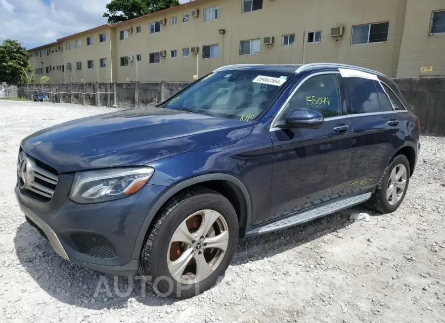 MERCEDES-BENZ GLC 300 2018 vin WDC0G4JBXJV015834 from auto auction Copart