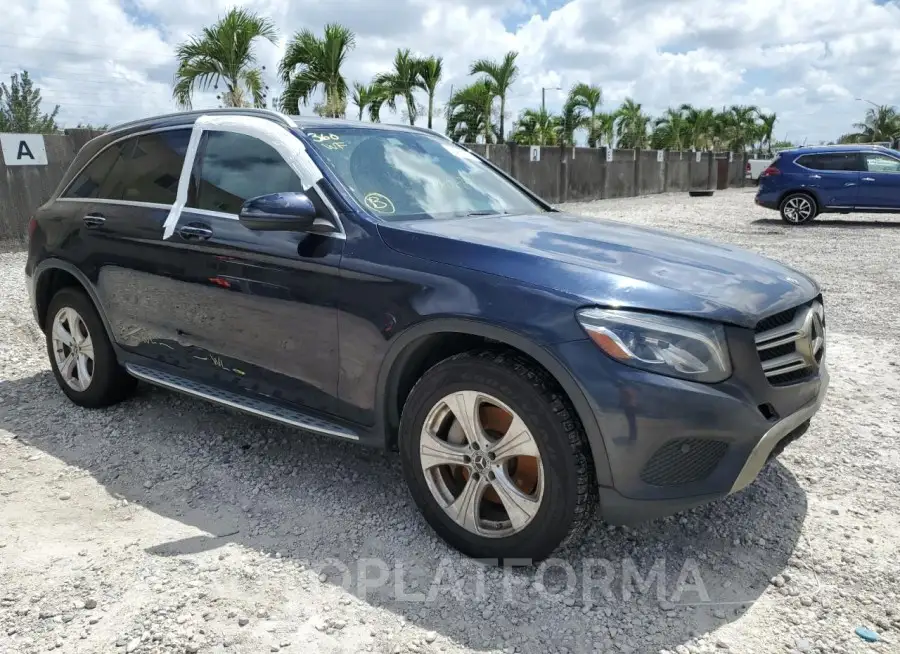 MERCEDES-BENZ GLC 300 2018 vin WDC0G4JBXJV015834 from auto auction Copart