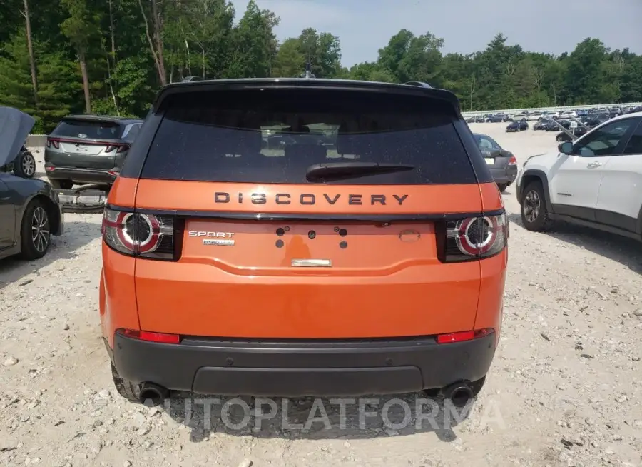 LAND ROVER DISCOVERY 2016 vin SALCT2BG8GH621498 from auto auction Copart