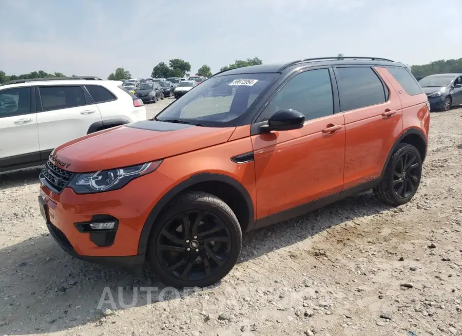 LAND ROVER DISCOVERY 2016 vin SALCT2BG8GH621498 from auto auction Copart