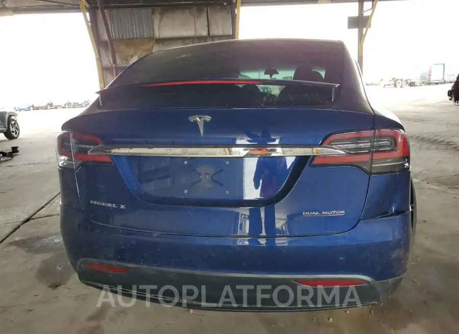 TESLA MODEL X 2020 vin 5YJXCAE44LF248216 from auto auction Copart