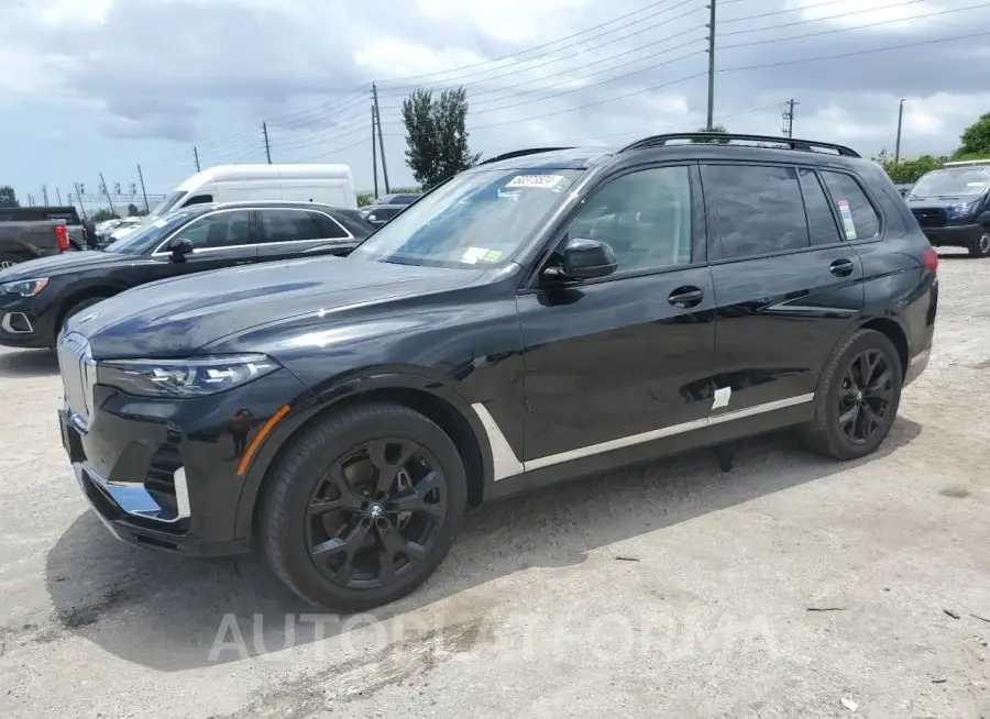 BMW X7 XDRIVE4 2022 vin 5UXCW2C0XN9J14947 from auto auction Copart