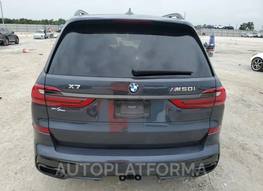 BMW X7 M50I 2021 vin 5UXCX6C05M9F61868 from auto auction Copart