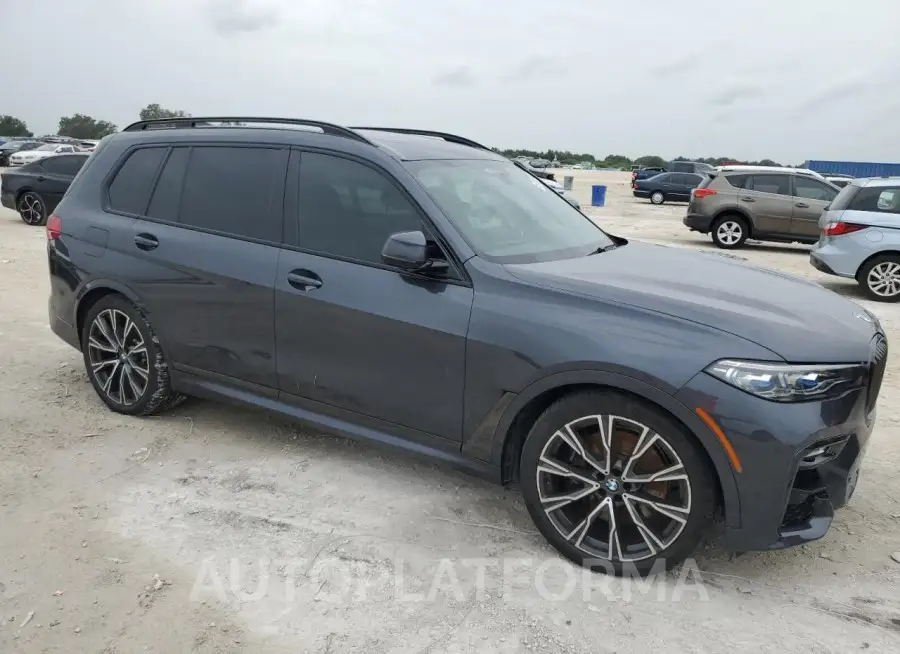 BMW X7 M50I 2021 vin 5UXCX6C05M9F61868 from auto auction Copart