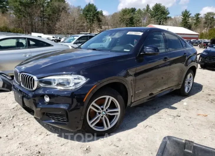 BMW X6 XDRIVE5 2016 vin 5UXKU6C50G0R34367 from auto auction Copart