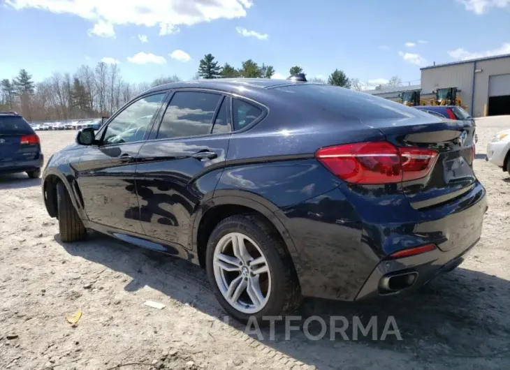 BMW X6 XDRIVE5 2016 vin 5UXKU6C50G0R34367 from auto auction Copart