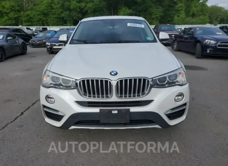 BMW X4 XDRIVE2 2016 vin 5UXXW3C51G0R21707 from auto auction Copart