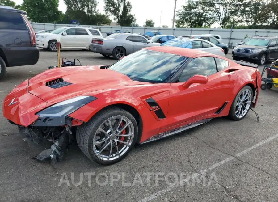 CHEVROLET CORVETTE G 2017 vin 1G1YY2D79H5122071 from auto auction Copart