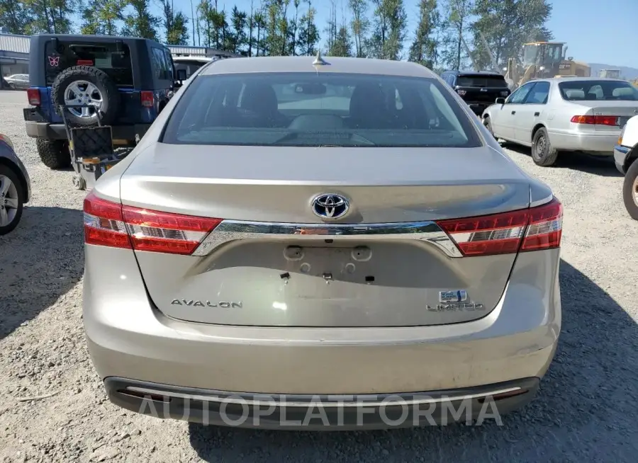 TOYOTA AVALON HYB 2015 vin 4T1BD1EB8FU048338 from auto auction Copart