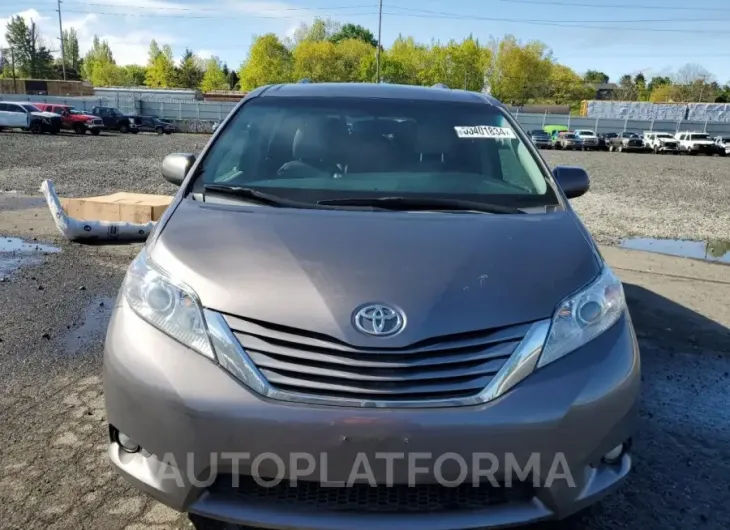 TOYOTA SIENNA XLE 2015 vin 5TDDK3DC6FS120294 from auto auction Copart