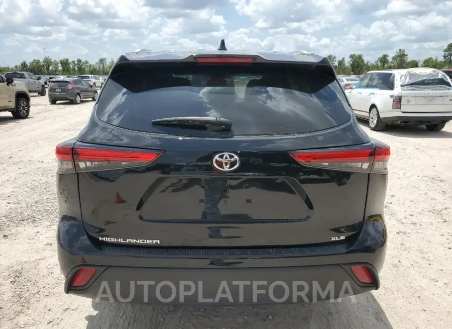 TOYOTA HIGHLANDER 2022 vin 5TDGZRAH8NS137866 from auto auction Copart