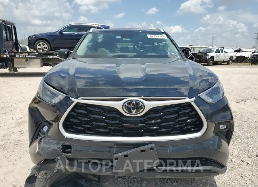 TOYOTA HIGHLANDER 2022 vin 5TDGZRAH8NS137866 from auto auction Copart