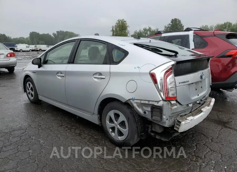 TOYOTA PRIUS 2015 vin JTDKN3DU2F0468409 from auto auction Copart