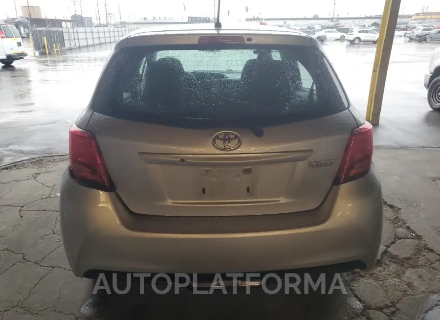 TOYOTA YARIS 2015 vin VNKKTUD37FA048424 from auto auction Copart