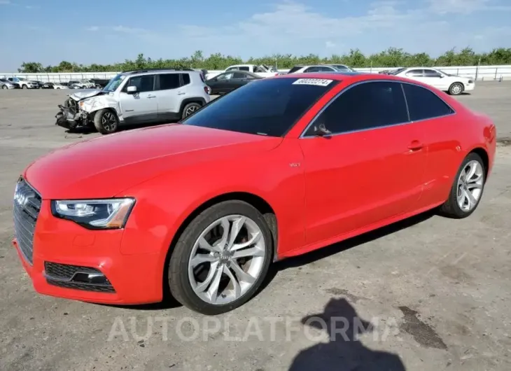 AUDI S5 PREMIUM 2015 vin WAUCGAFR5FA016523 from auto auction Copart