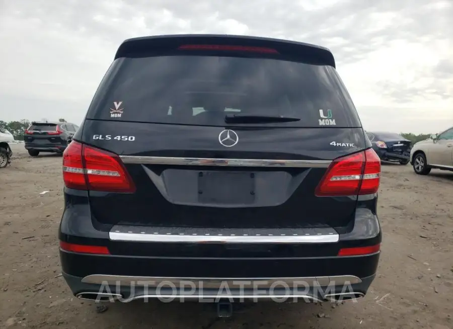 MERCEDES-BENZ GLS 450 4M 2017 vin 4JGDF6EE7HA840057 from auto auction Copart