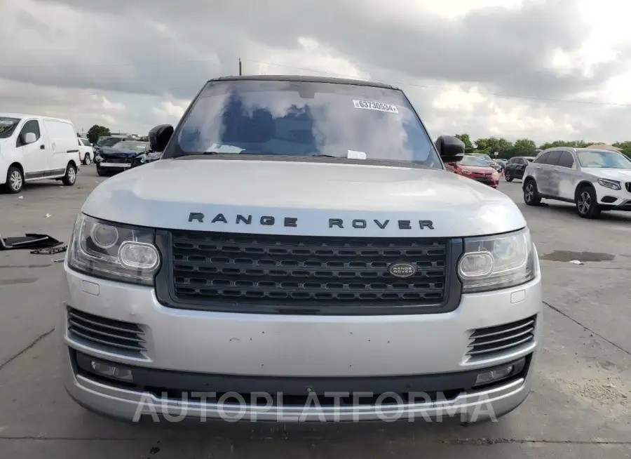 LAND ROVER RANGE ROVE 2016 vin SALGS2KF3GA255681 from auto auction Copart