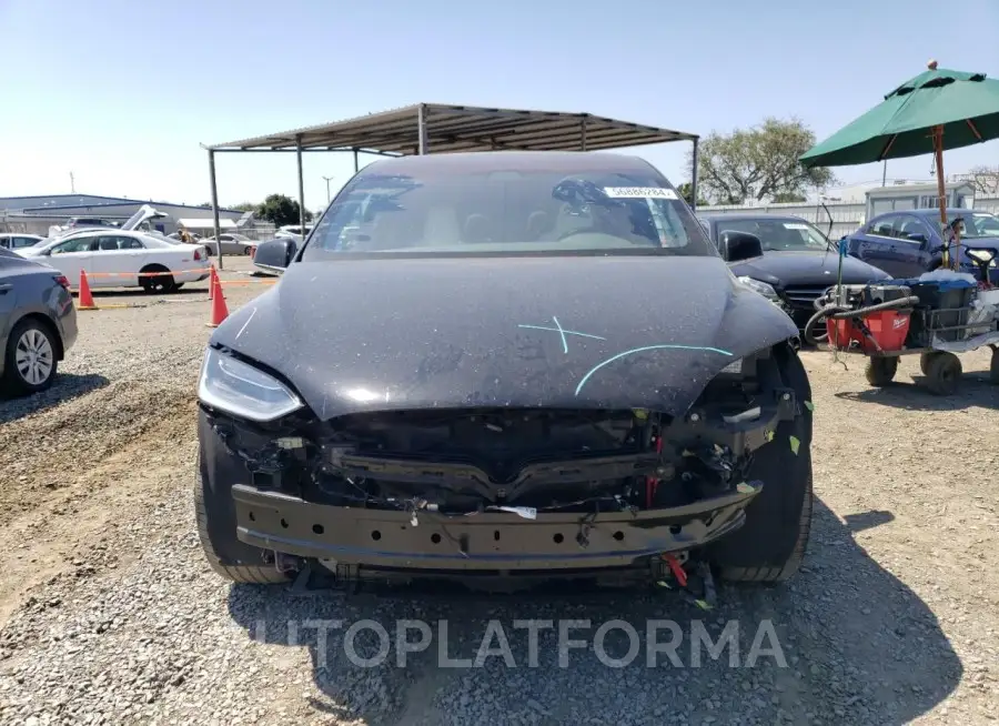 TESLA MODEL X 2018 vin 5YJXCAE22JF142245 from auto auction Copart