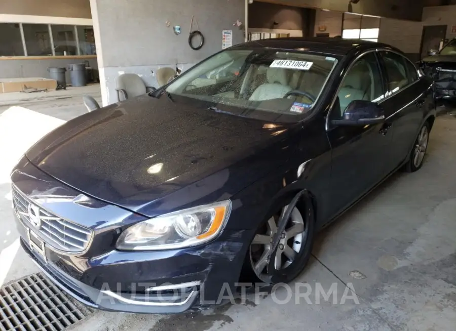 VOLVO S60 PREMIE 2016 vin YV126MFK2G2406040 from auto auction Copart