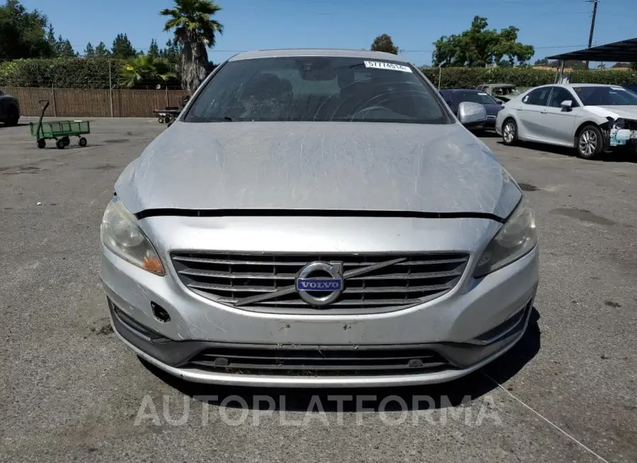 VOLVO S60 PREMIE 2016 vin YV126MFK3G2392035 from auto auction Copart