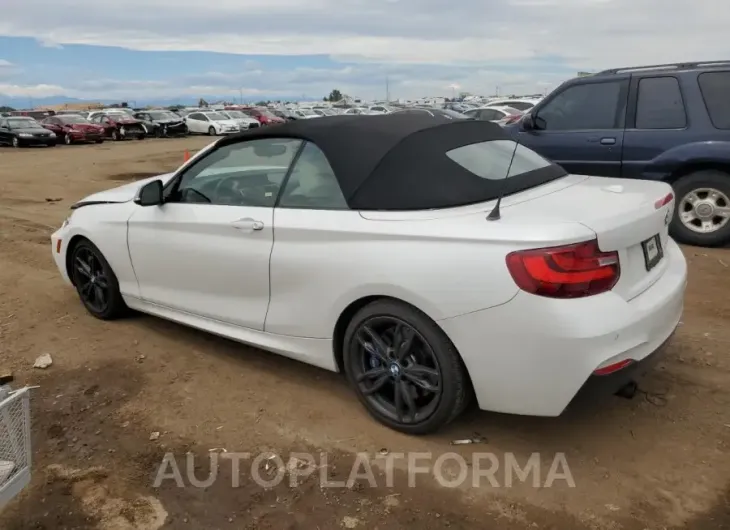 BMW M240I 2017 vin WBA2L1C57HV666202 from auto auction Copart