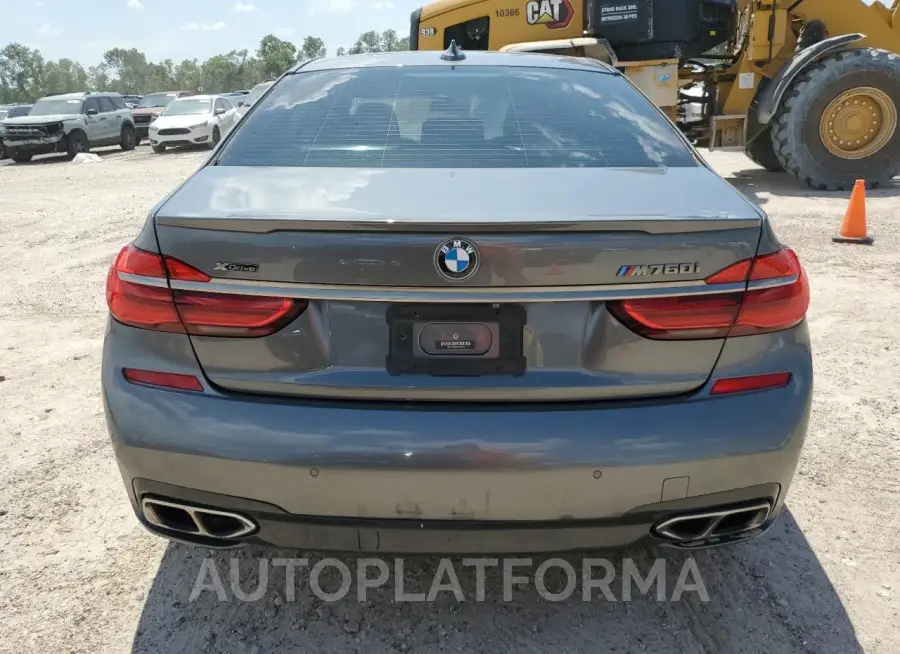 BMW M760 XI 2019 vin WBA7H6C52KG615044 from auto auction Copart