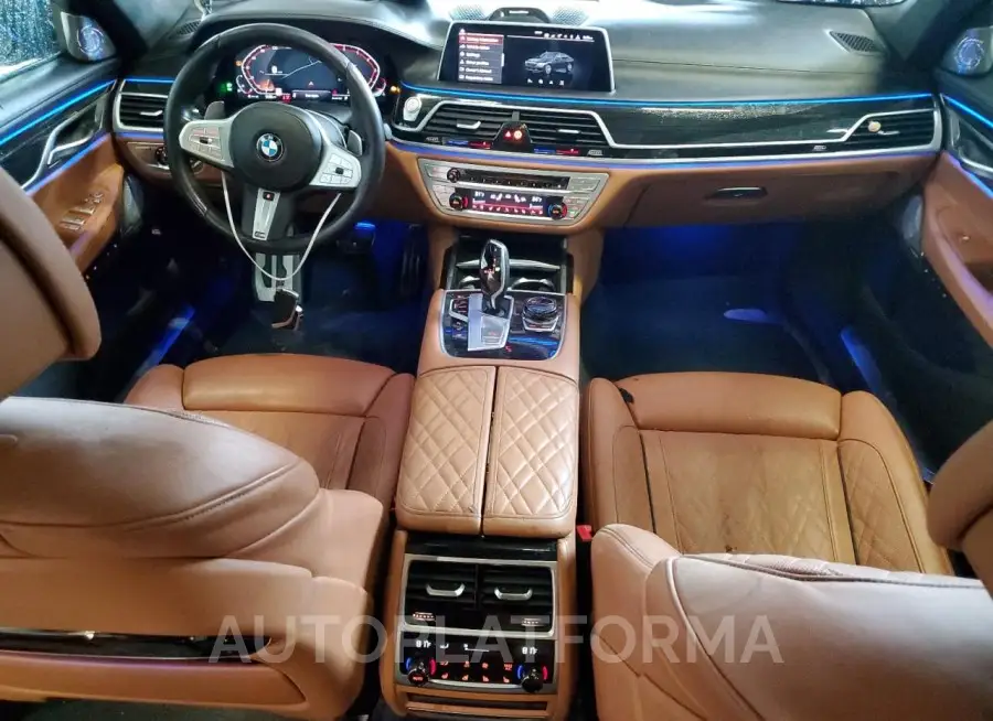 BMW 750 XI 2020 vin WBA7U2C07LGJ59455 from auto auction Copart